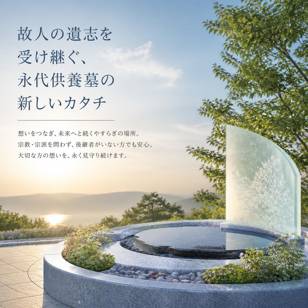 故人の遺志を受け継ぐ、永代供養墓の新しいカタチ