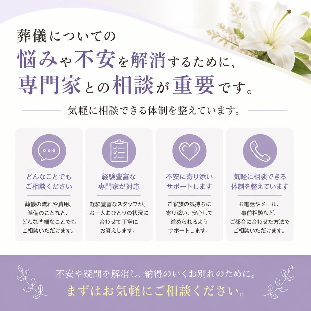葬儀相談の重要性