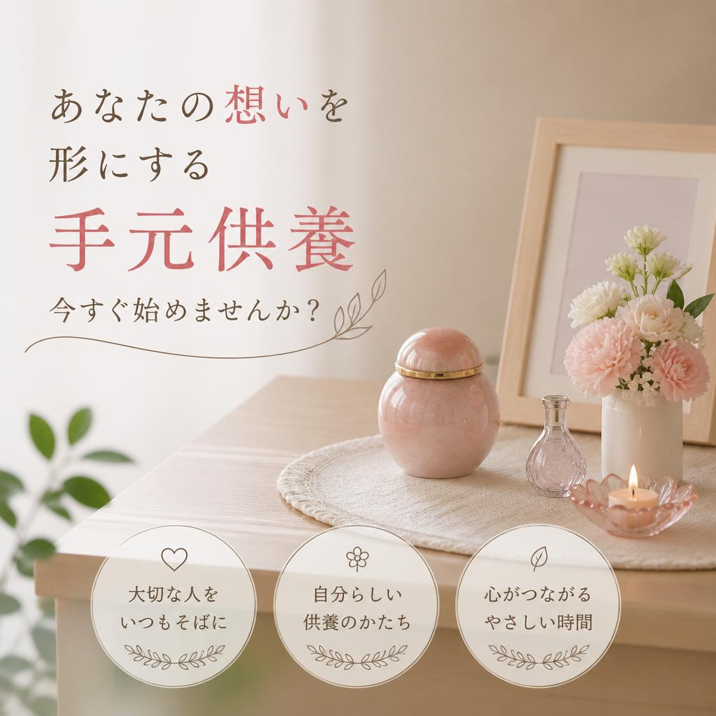 あなたの想いを形にする手元供養、今すぐ始めませんか？