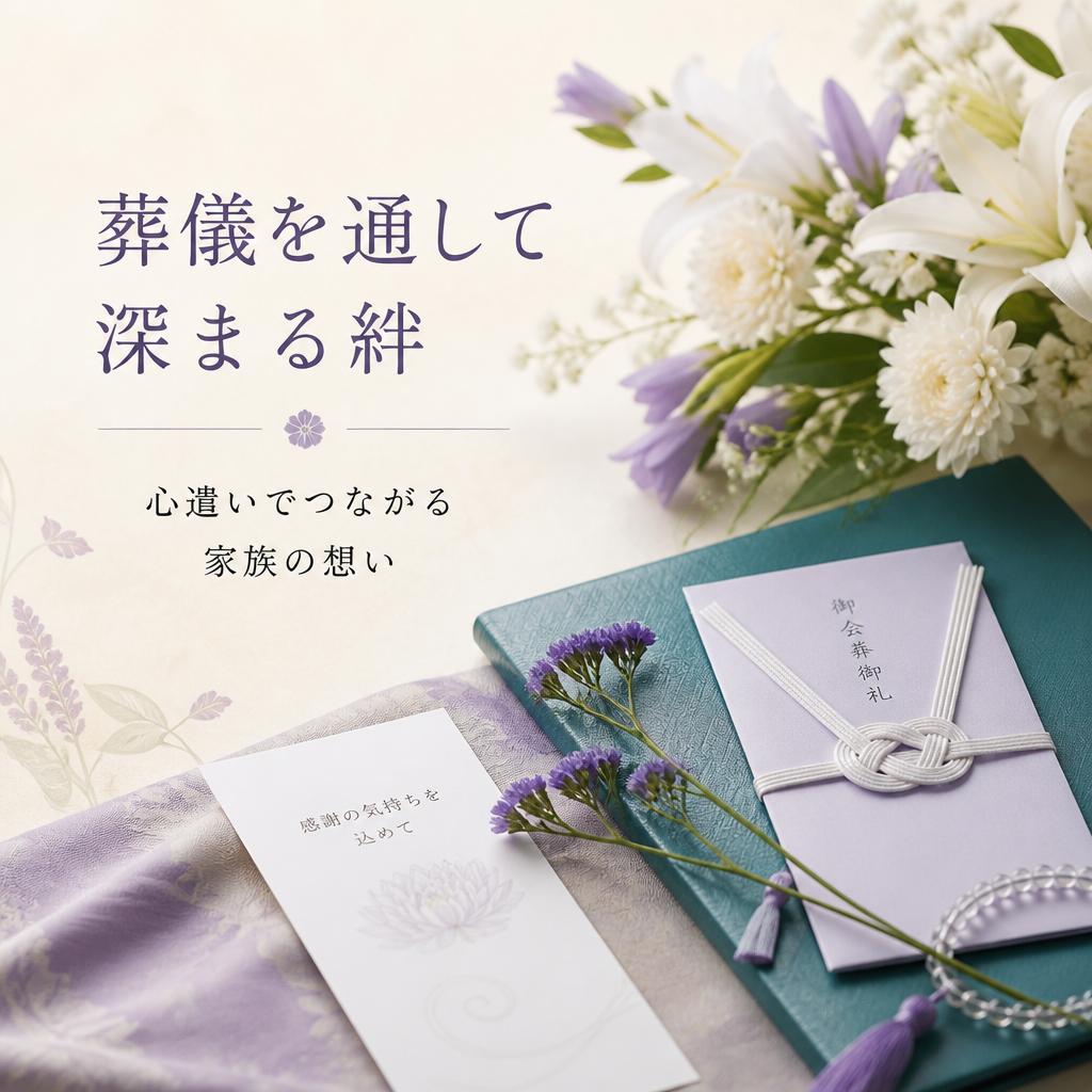 葬儀を通して深まる絆、心遣いでつながる家族の想い