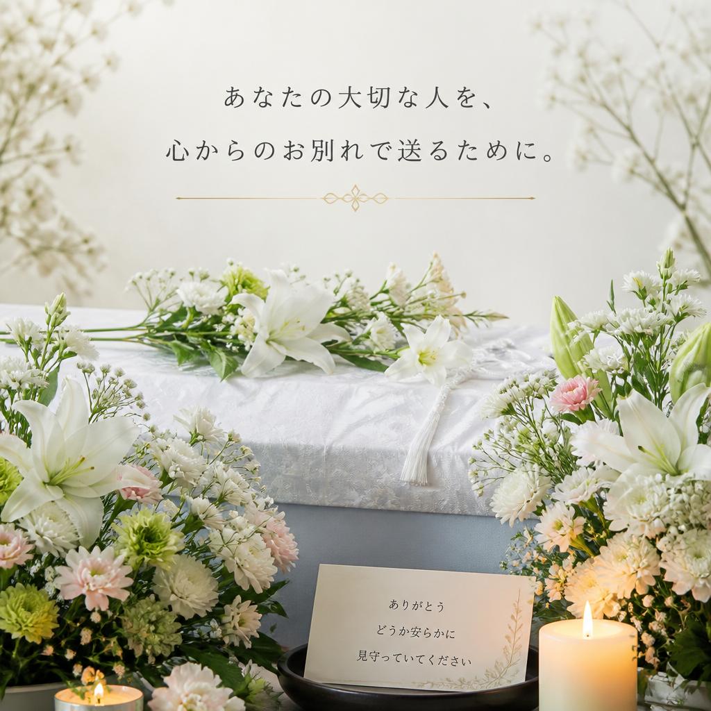 あなたの大切な人を、心からのお別れで送るために。