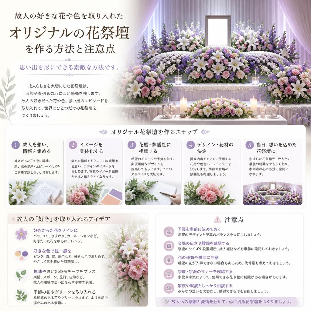花祭壇の作り方