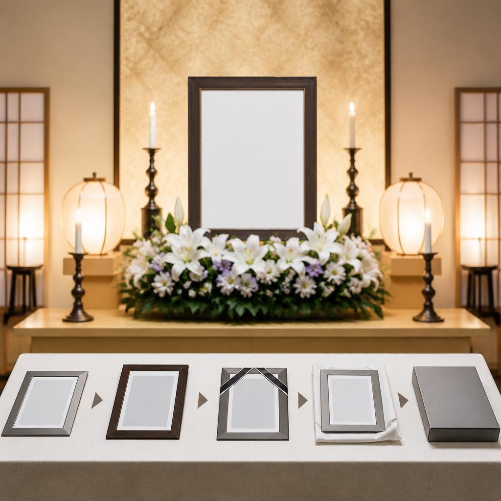 仏式の遺影選びの流れ
