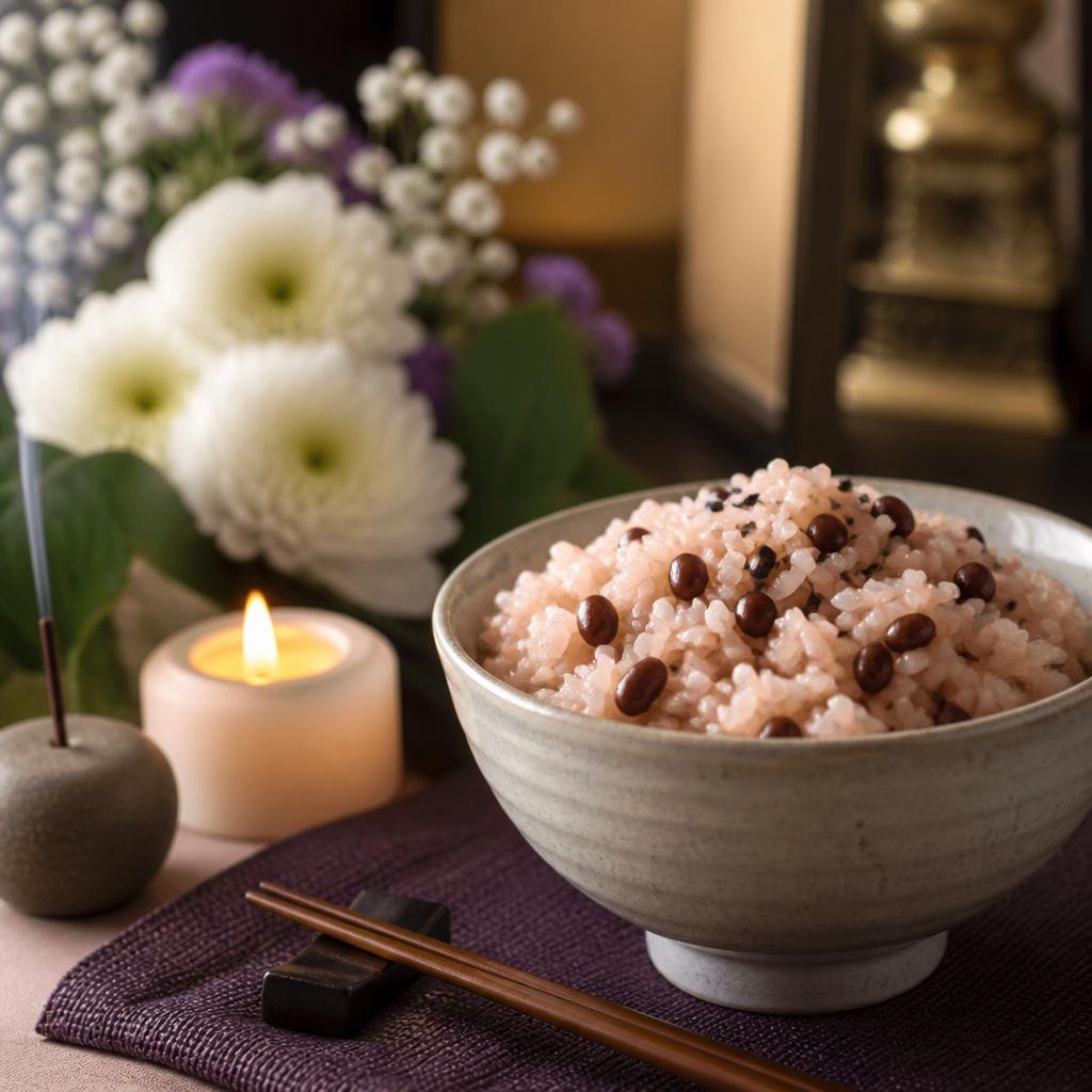 愛する故人を偲ぶ、心温まる風習。お赤飯の意味とは？